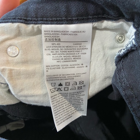 Men’s Denizen 218 Black Jeans 36x30 - Picture 2 of 6